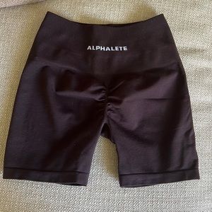 Alphalete Amplify Shorts Brown